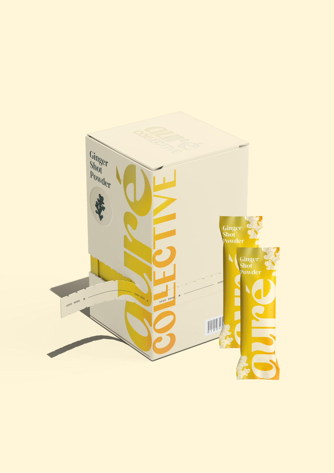 Aure Original - Ginger Shot Powder (30 Pack)